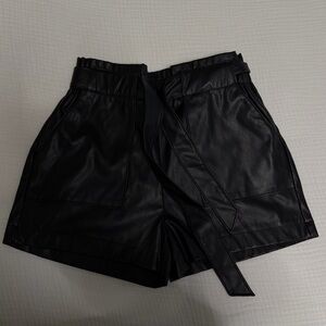 Women’s Leather Shorts